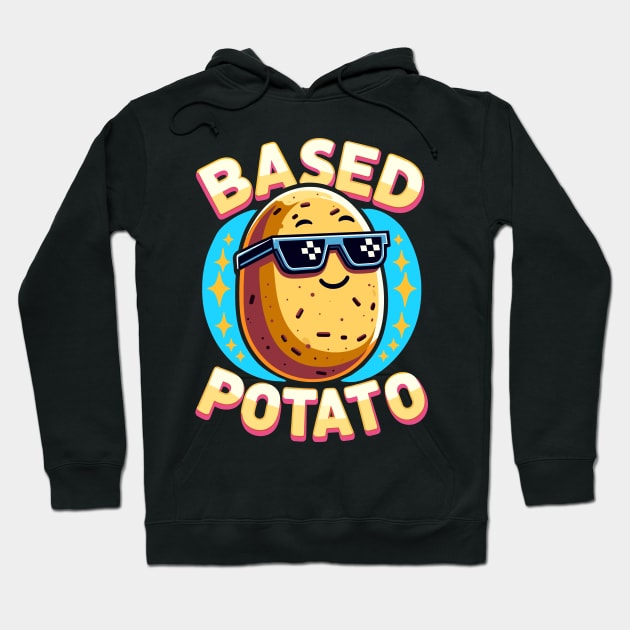 Funny Based Potato Pun For Baked Spud Pun Lovers Hoodie by SubtleSplit